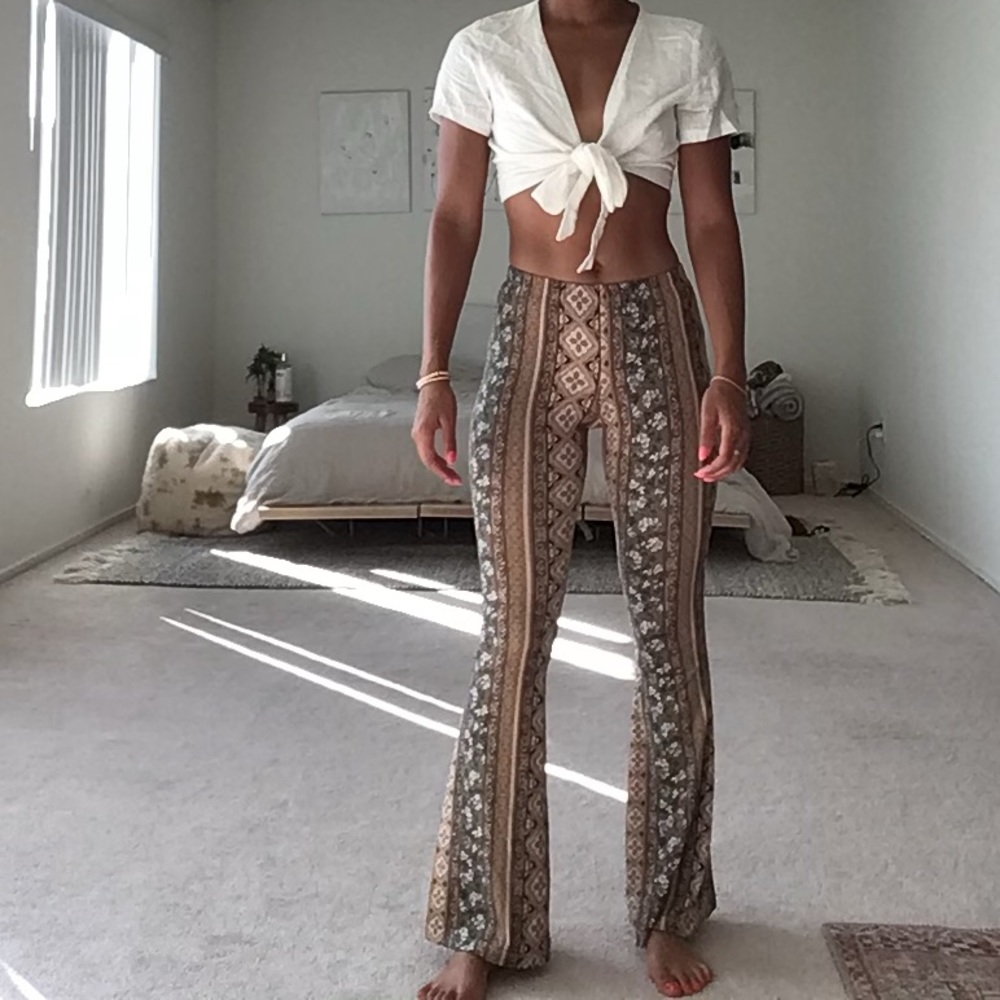 Printed pants
